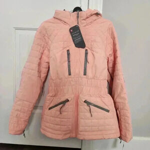 NWT Women's Medium Free People Movement All Prepped Ski Jacket In Watermelon
